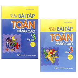 Combo Vở Bài Tập Toán Nâng Cao Lớp 3 – Tập 1 Và 2 (Tái Bản 2019) (Bộ 2 Tập)