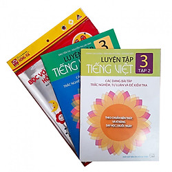 Combo Luyện tập Tiếng Việt lớp 3 + tập bọc sách vở
