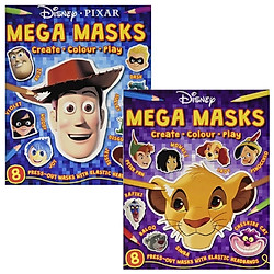 Combo Mega Masks – Create – Colour – Play