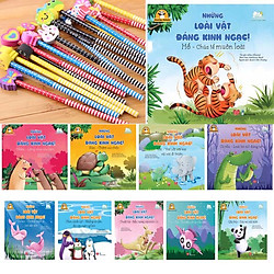 Những loài vật đáng kinh ngạc (combo 10 cuốn Tặng 01 bút chì độc đáo)