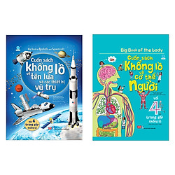 Combo Sách Thiếu Nhi (2 Cuốn): Cuốn Sách Khổng Lồ Về Tên Lửa Và Các Thiết Bị Vũ Trụ + Cuố