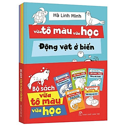 Combo Vừa Tô Màu Vừa Học (5 Cuốn)