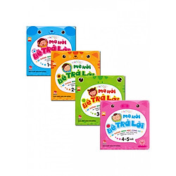 Combo Mẹ Hỏi Bé Trả Lời (Bộ 4 Cuốn) – Tái Bản 2019 – Tặng 1 móc khóa 4Tech