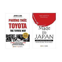 Combo Sách Kinh Doanh Của Người Nhật : Phương thức Toyota + Chiến lược Made in Japan<