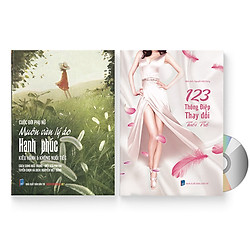 Combo 2 sách: Cuộc đời phụ nữ: Muôn vàn lý do hạnh phúc + Một trăm hai mươi ba thông điệp thay đổi tuổi trẻ 2019 + DVD quà tặng