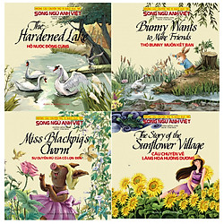 Combo Những Câu Chuyện Thú Vị Giáo Dục Trẻ – Câu chuyện về làng hoa Hướng Dương, Sự quyến rũ của cô Lợn đen, Hồ nước đông cứng, Thỏ Bunny muốn kết bạn