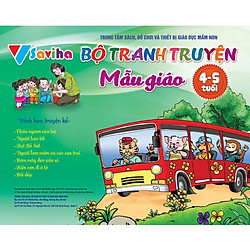 Bộ Tranh truyện mẫu giáo 4-5 tuổi – Theo chủ đề (Tranh lật chữ A)