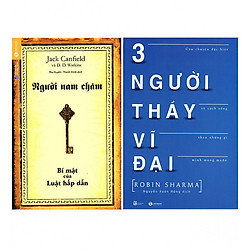 Combo Người Nam Châm – Bí Mật Của Luật Hấp Dẫn (Tái Bản) +  Ba Người Thầy Vĩ Đại (Tái Bản)