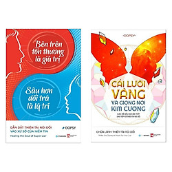 Combo Sách Kỹ Năng Sống:  Bên Trên Tổn Thương Là Giá Trị, Sâu Hơn Dối Trá Là Lý Trí +  Cá