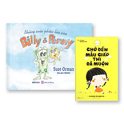 Bộ Sách 2 Cuốn Những Cuộc Phiêu Lưu Của Billy & Penny ( Sách Màu – Bìa Cứng ) + Chờ Đến M