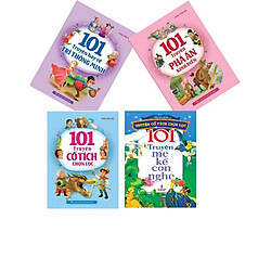 Combo 4 Cuốn Sách – 101 Truyện hay dành cho bé