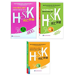 Sách Combo Trọn bộ Vocabulary Khám Phá Từ Vựng HSK cấp 1 – 5