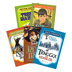 Combo Đánh Thức Nghị Lực Trong Bạn: Nanh Trắng, Trong Gia Đình, Ruồi Trâu, Những Tấm Lòng Cao Cả, Tiếng Gọi Nơi Hoang Dã – Hộp Gỗ