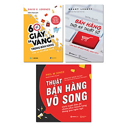Bộ: 60 Giây Vàng Trong Bán Hàng – Bán Hàng Thời Kỹ Thuật Số – Thuật Bán Hàng Vô Song</spa
