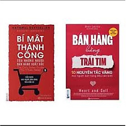 Combo sách kĩ năng bán hàng: Bán Hàng Bằng Trái Tim – 10 Nguyên Tắc Vàng Mọi Người Bán Hà