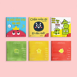 Combo 6 cuốn sách Ehon Điều kỳ diệu của hình khối và Đi đâu thế