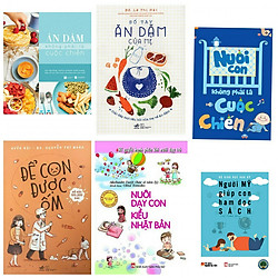 Combo ăn dặm không phải là cuộc chiến+sổ tay ăn dặm của mẹ+nuôi con không phải là cuộc ch