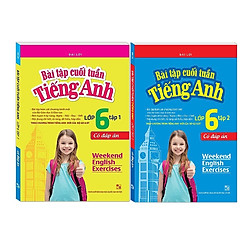 Bài Tập Cuối Tuần Tiếng Anh Lớp 6 -2  Tập  (Có Đáp Án)