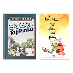 Combo 2 cuốn tản văn hay: Sài Gòn Tạp Pín Lù + Bốn Mùa Trà Rượu Nước Hương