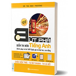 Bứt Phá Điểm Thi Tiếng Anh 2 ( tặng kèm bút Chì siêu sễ thương )