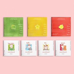 Combo 7 cuốn sách Ehon Điều kỳ diệu của cảm xúc và Đi đâu thế