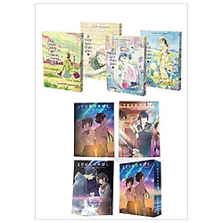 Combo Boxset 4 Cuốn: Ở Một Góc Nhân Gian (3 Tập) + Phố Chiều Lặng Gió Mênh Mang Anh Đào V