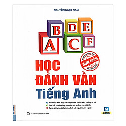 Học Đánh Vần Tiếng Anh (Tặng Bookmark độc đáo)