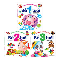 Combo 3 Cuốn Bách Khoa Dạy Trẻ Học Sớm