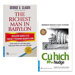 Combo 2 Cuốn Sách Kinh Tế Cực Hay: Người Giàu Có Nhất Thành Babylon (Tái Bản 2019) + Cú H