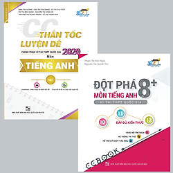 Combo Thần tốc luyện đề 2020 môn Tiếng anh tập 1 – Đột Phá 8+ Kì Thi THPT Quốc Gia Môn Ti