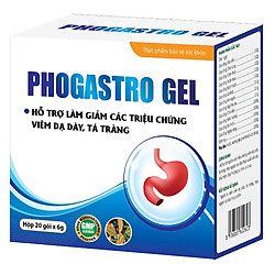 Phogastro-Gel-giảm-đau,-trào-ngược,-viêm-loét-dạ-dày,-tá-tràng---Hộp-20-gói-x-6g-0