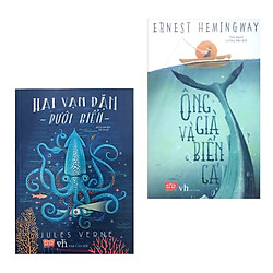 Combo Văn Học Kinh Điển Bán Chạy: Hai Vạn Dặm Dưới Biển + Ông Già Và Biển Cả (Bộ 2 Cuốn S