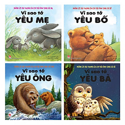 Combo 04 Cuốn Vì Sao Tớ Yêu Ông – Bà – Bố – Mẹ (Tái Bản 2019)