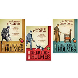 combo 3 Cuốn Sherlock Holmes (Tập 1 + Tập 2 + Tập 3)