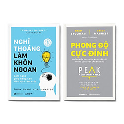 Combo 2 cuốn: Nghĩ thoáng làm khôn ngoan + Phong độ cực đỉnh