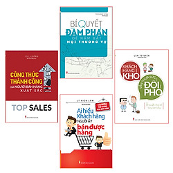 Combo ( 4 cuốn sách): Top Sales Công Thức Thành Công Của Ngườu Bán Hàng Xuất Sắc +Bí Quyế