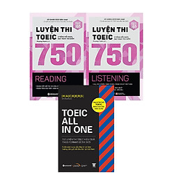 Bộ Sách Luyện Thi Toeic 750 Được Ưa Chuộng Nhất Hàn Quốc ( Toeic All In One + Luyện thi T