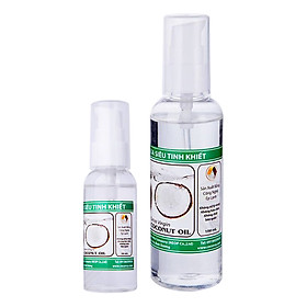 Combo Chai Dầu Dừa Siêu Tinh Khiết Neop (50ml) + Chai Dầu Dừa Siêu Tinh Khiết Neop (100ml)