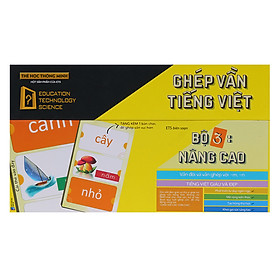 Sách Thẻ Học Thông Minh Alphabooks Ghép Vần Tiếng Việt – Bộ 3: Nâng Cao (Tái Bản)