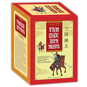 Sách Hộp Tam Quốc Diễn Nghĩa (Trọn Bộ 2 Tập) - Bìa Mềm