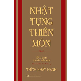 Sách Nhật Tụng Thiền Môn (Tái Bản)