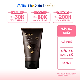 Tẩy Da Chết Mặt Cà Phê Đắk Lắk Cocoon 150ml