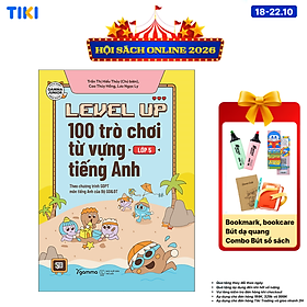 Sách Level Up - 100 Trò Chơi Từ Vựng Tiếng Anh Lớp 5