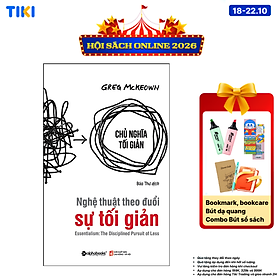 Sách Nghệ Thuật Theo Đuổi Sự Tối Giản (Tái Bản)