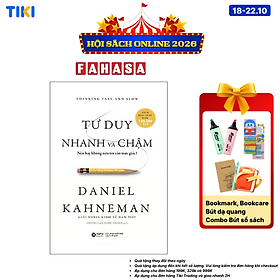 Sách - Tư Duy Nhanh Và Chậm - Thinking Fast And Slow - Khổ Nhỏ