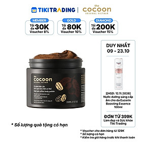 [09.10 - 23.10 QT đơn từ 399K] Tẩy da chết cơ thể cà phê Dăk Lăk  Cocoon - Hũ 200ml