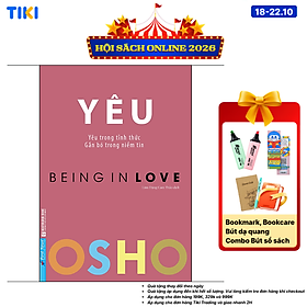 Sách OSHO Yêu - Being In Love - Yêu Trong Tỉnh Thức