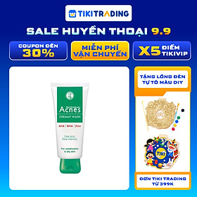 Sữa rửa mặt ngăn ngừa mụn Acnes Creamy Wash 100g