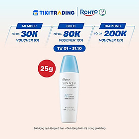 Kem chống nắng Skin Aqua cho da mụn, dạng sữa dùng hàng ngày Sunplay Skin Aqua Acne Clear Eco Việt Nam SPF 50, PA++++ 25g