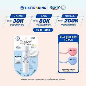 Son dưỡng môi không màu chuyển kem mịn LipIce Creamy Hương Tự Nhiên (Natural) 4.3g